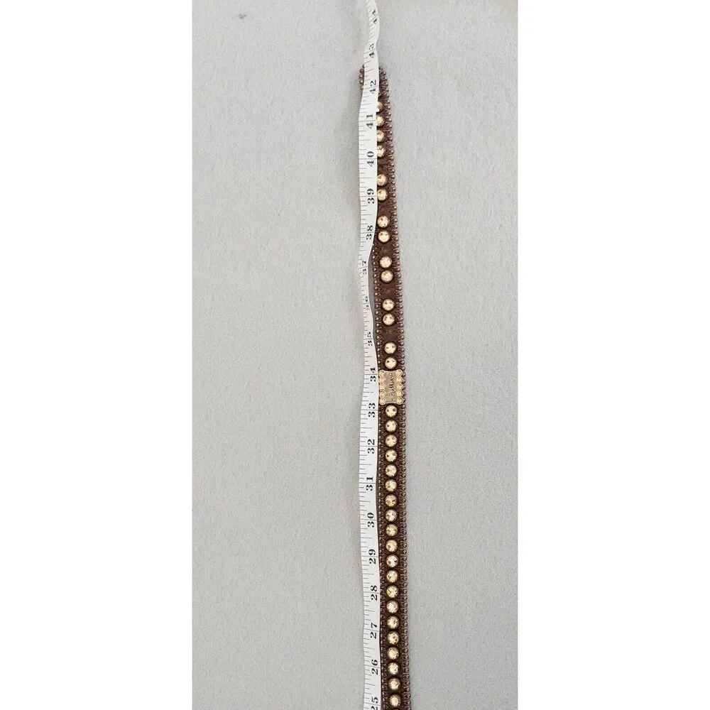 BB Simon Swarovski‎ Crystal Belt Womens Large Skinny